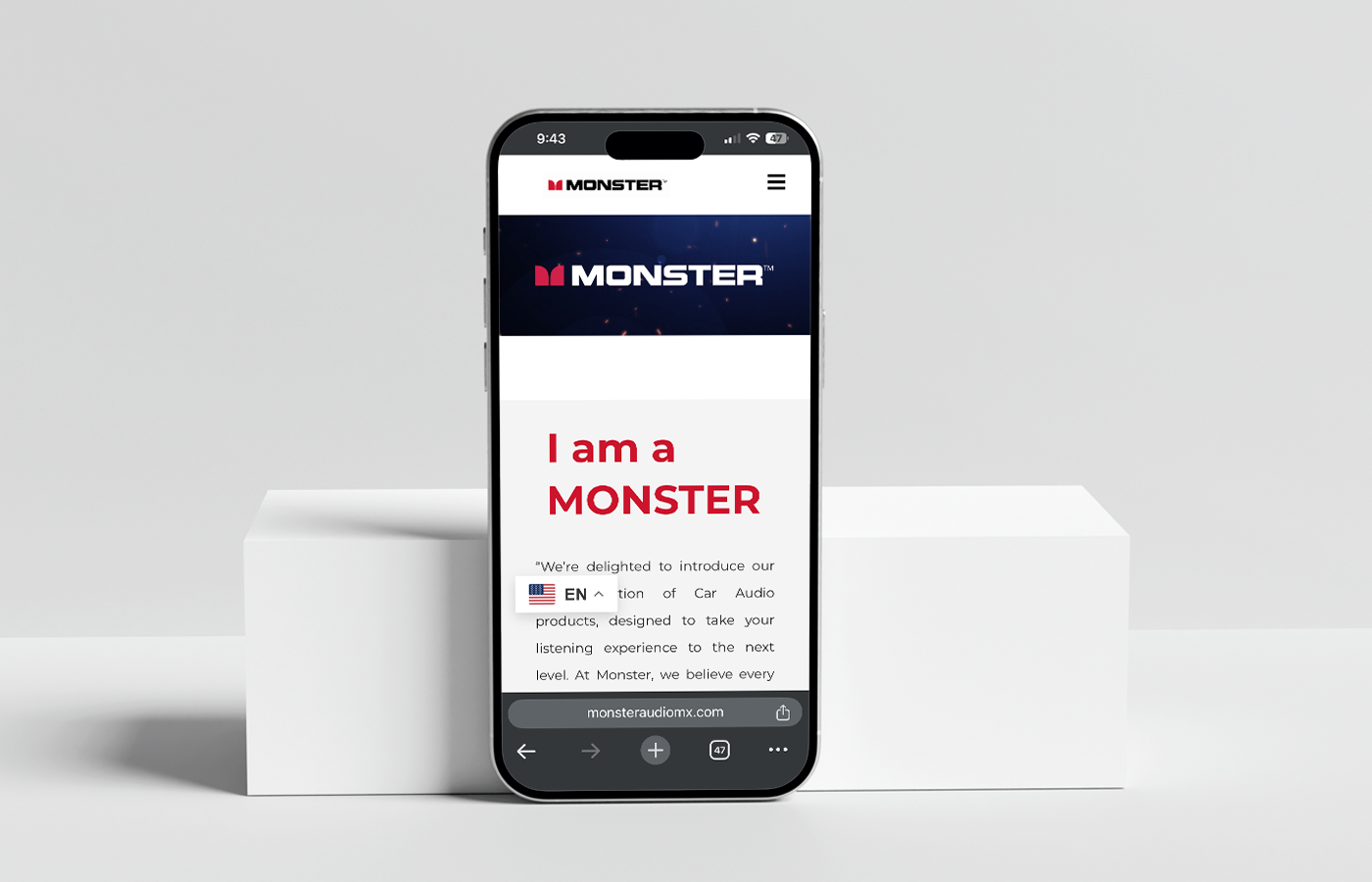 Productos de Car Audio de Monster, amplificadores y subwoofers