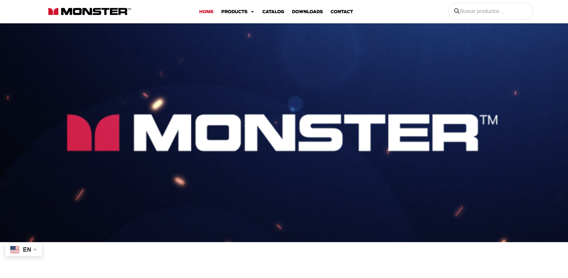 Monster Audio - Catálogo Digital - Página de Inicio